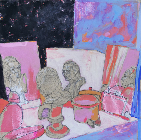 Invariant 1 - 24x24 - tempera